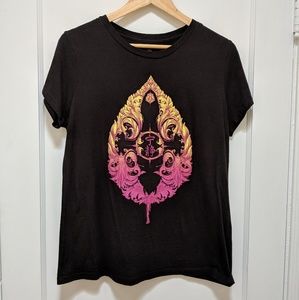 TeeFury | Firefly Serenity black printed tshirt